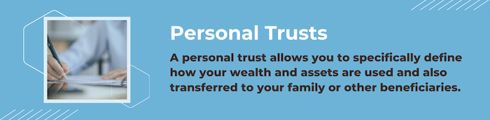 personal trust, trust company in south dakota