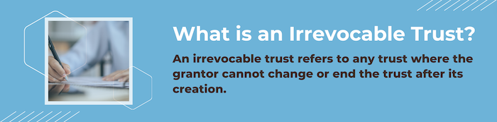 irrevocable trust, trust management company